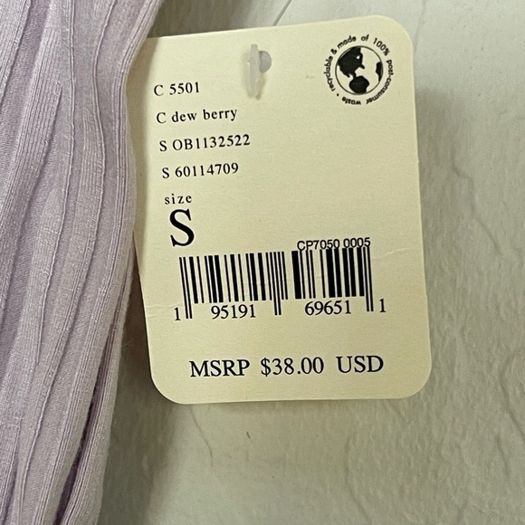 Free People Blissed Out Yoga Tank size small - Picture 4 of 7